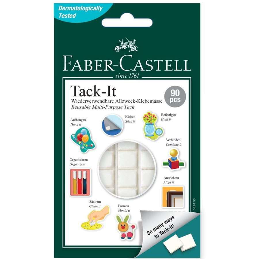 Blue Tack Faber Castell 90 Pcs || بلو تاك فيبر كاستل ٩٠ قطعة