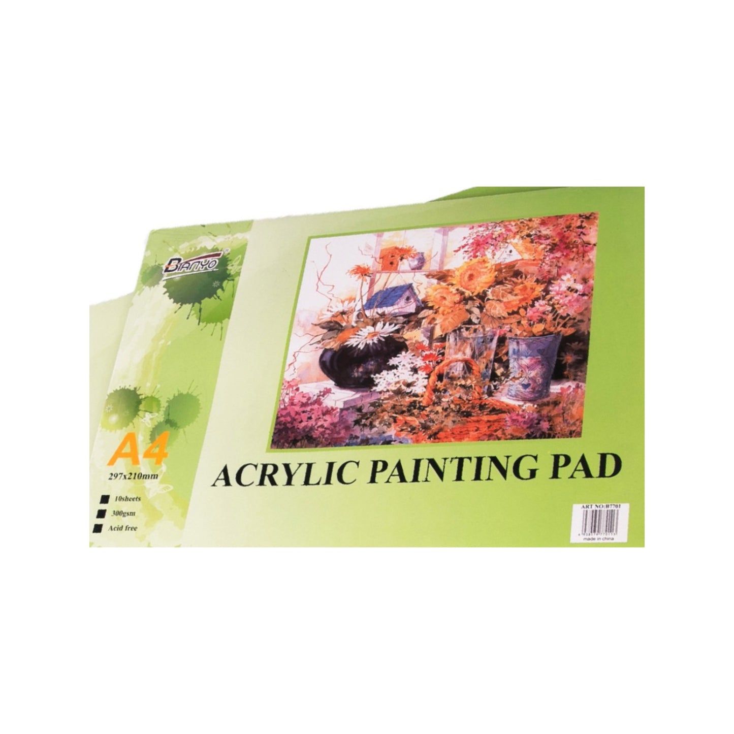 Acrylic Painting Pad || دفتر رسم و تلوين اكريليك