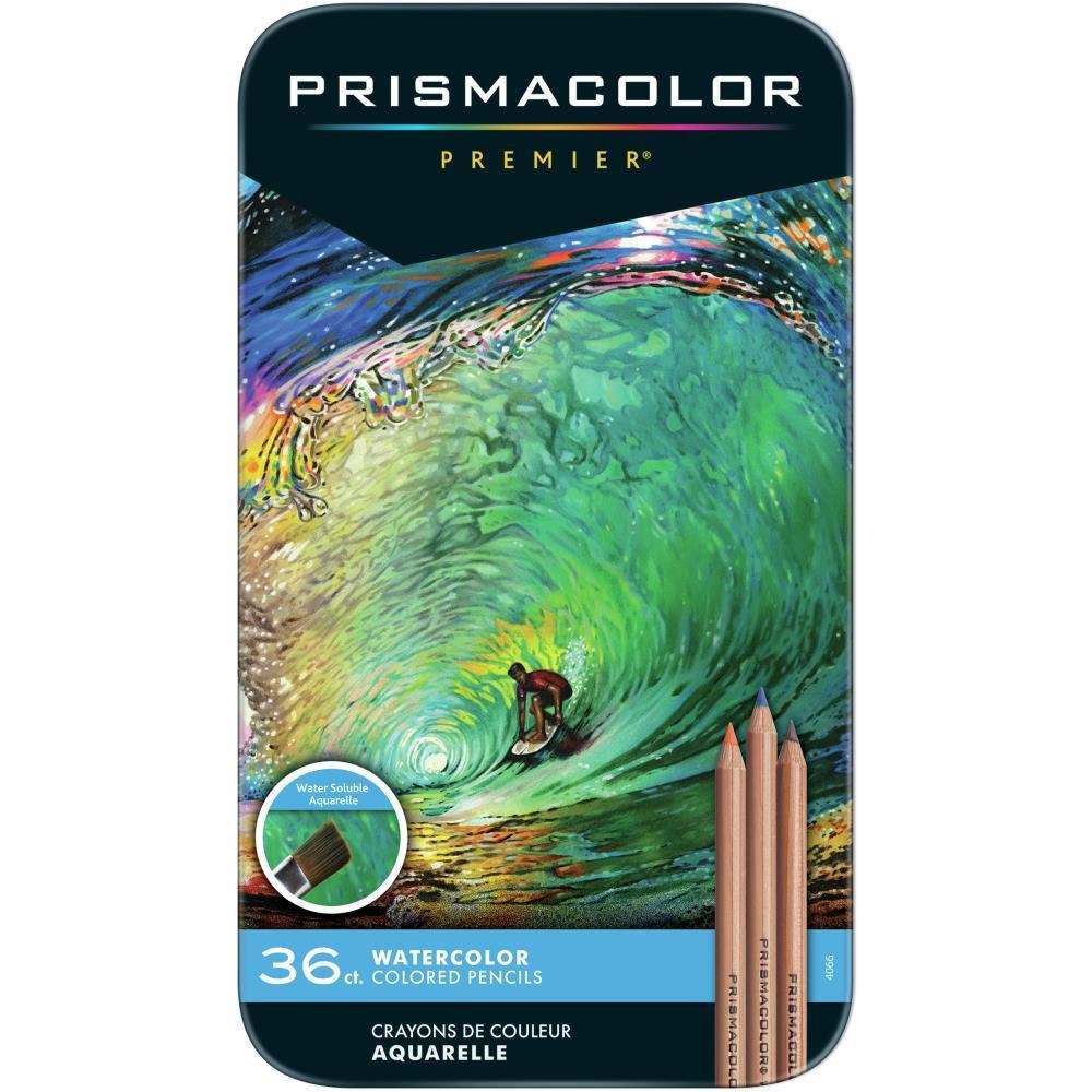 Prismacolor 36 Watercolor Pencils || الوان بريزما كولور ٣٦ لون خشبي مائي