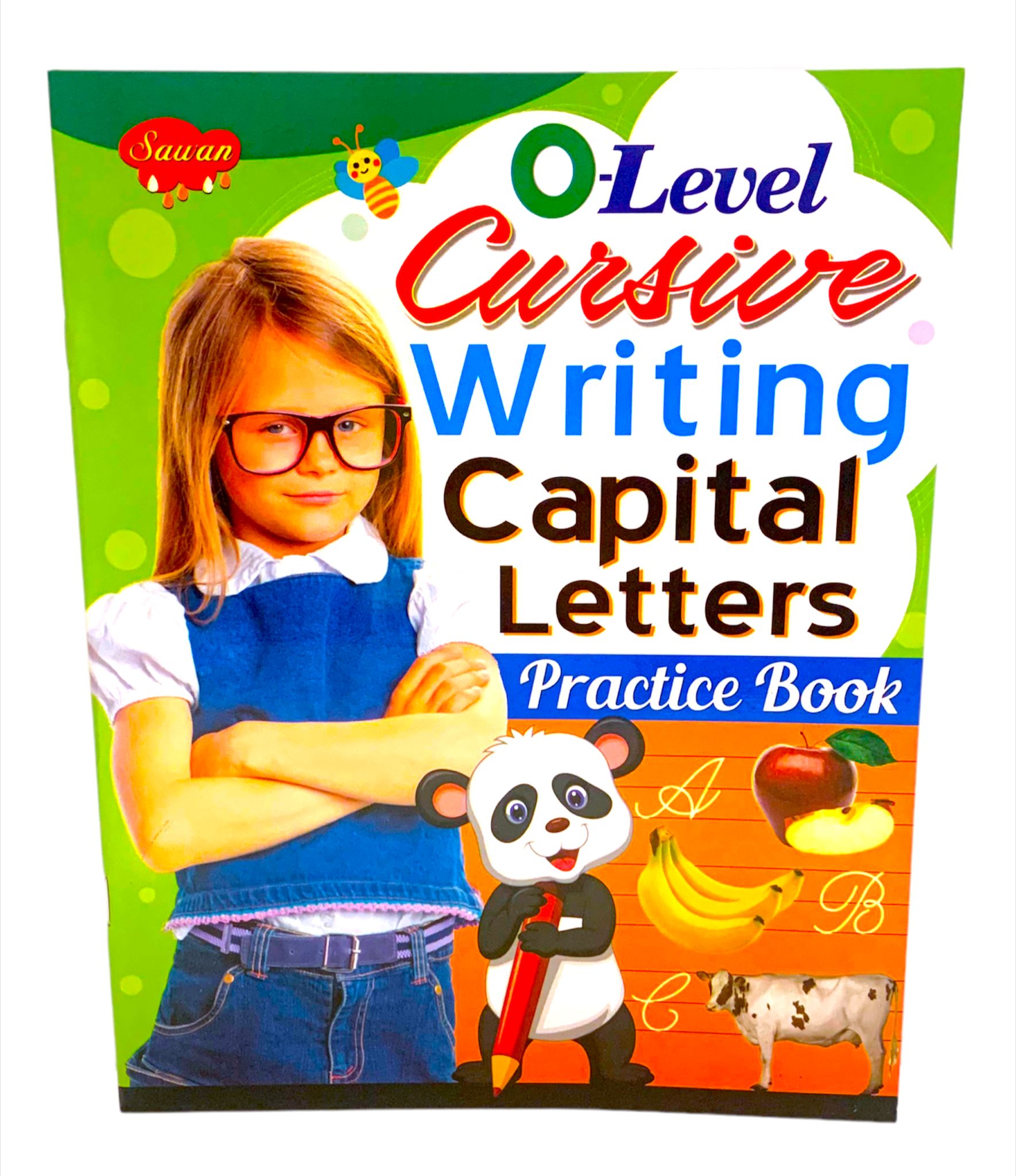 O- Level Cursive Writing Capital Letters Practice Book