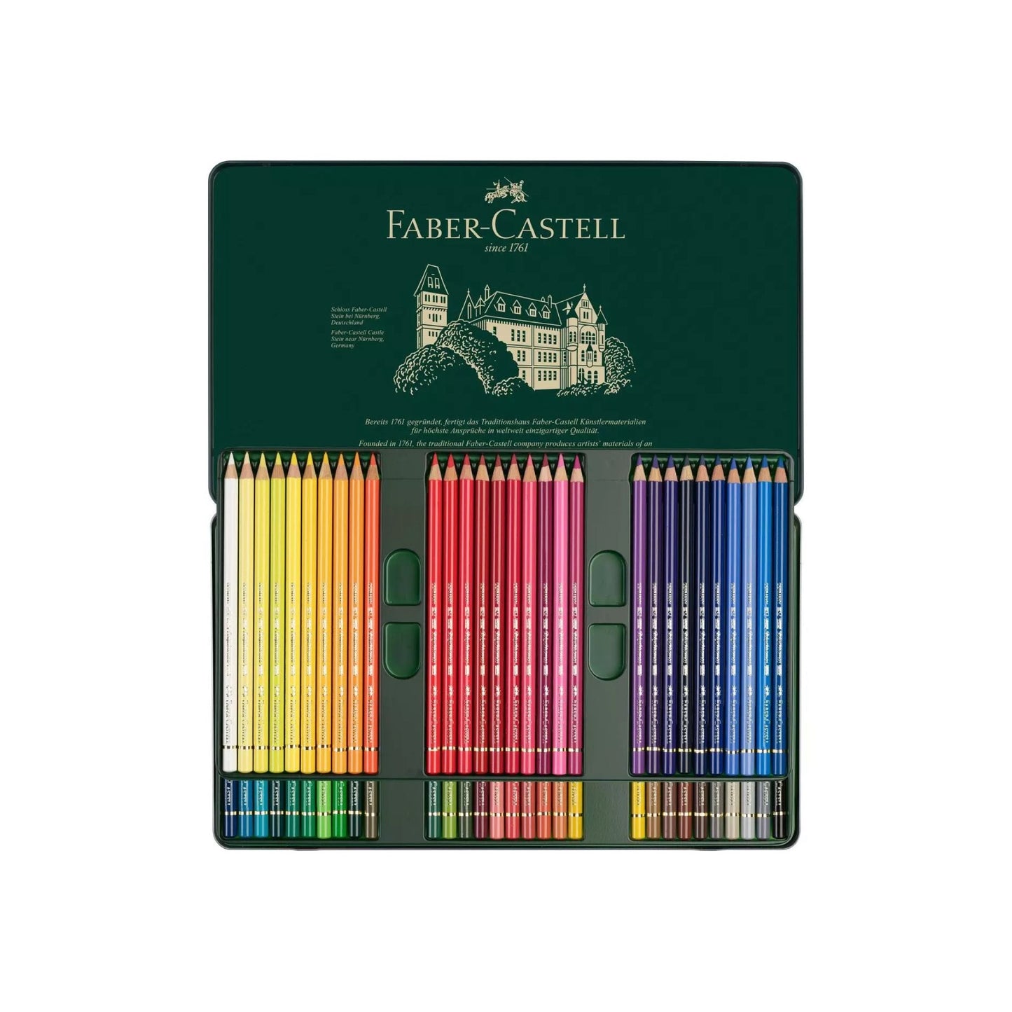 Faber Castell 60 Polychromos Colour Pencils || الوان خشبيه بوليكروموس فيبر كاستل 60 لون