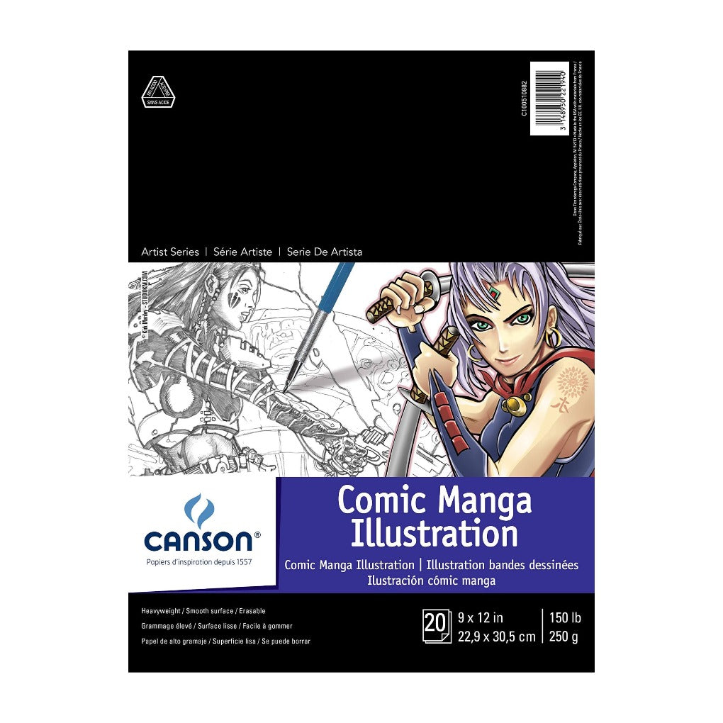 Canson Comic Manga Pad 250 g || دفتر رسم كاسون للمانقا 250 جم