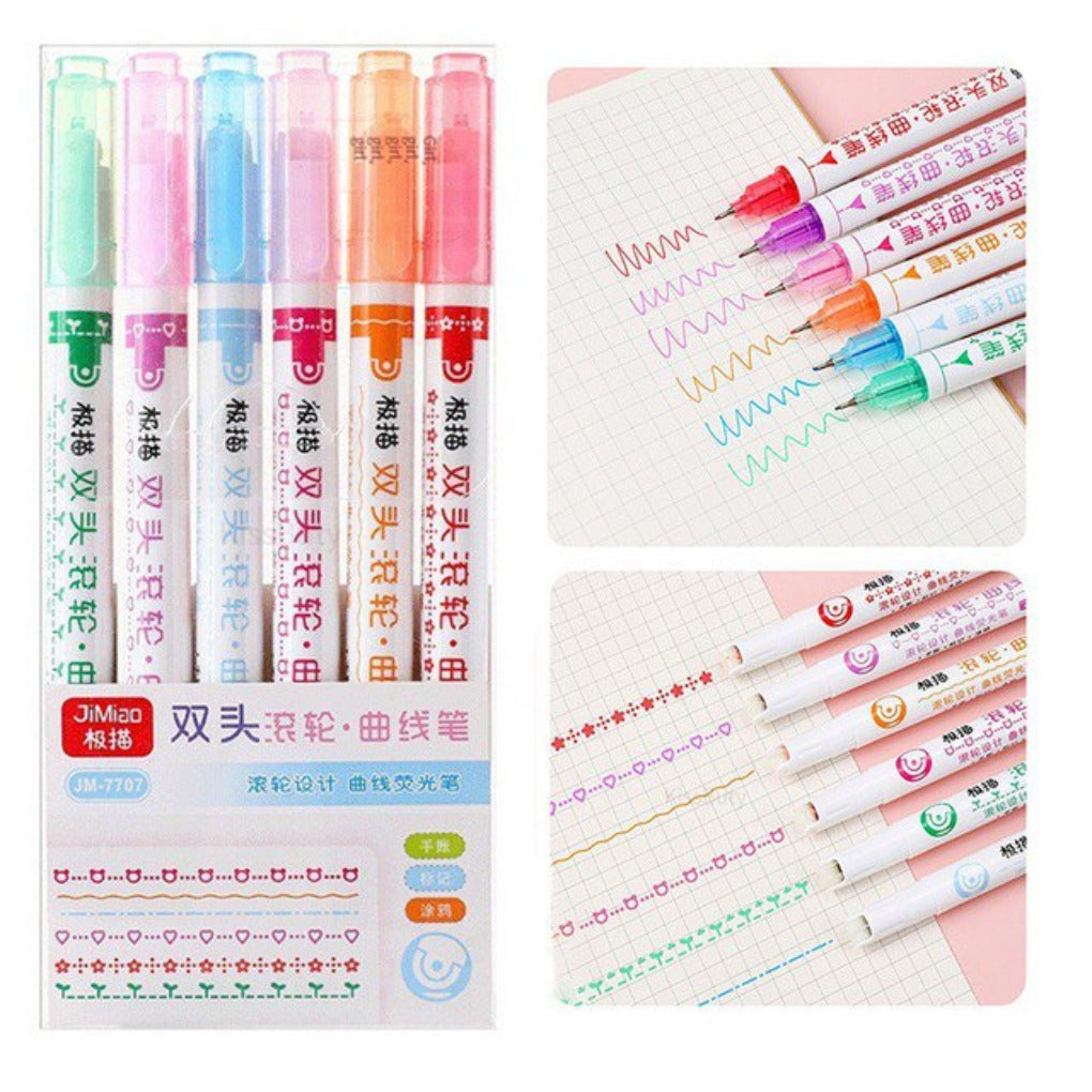 Twin Tip Stamp Pen || قلم طباعات حبر راسين