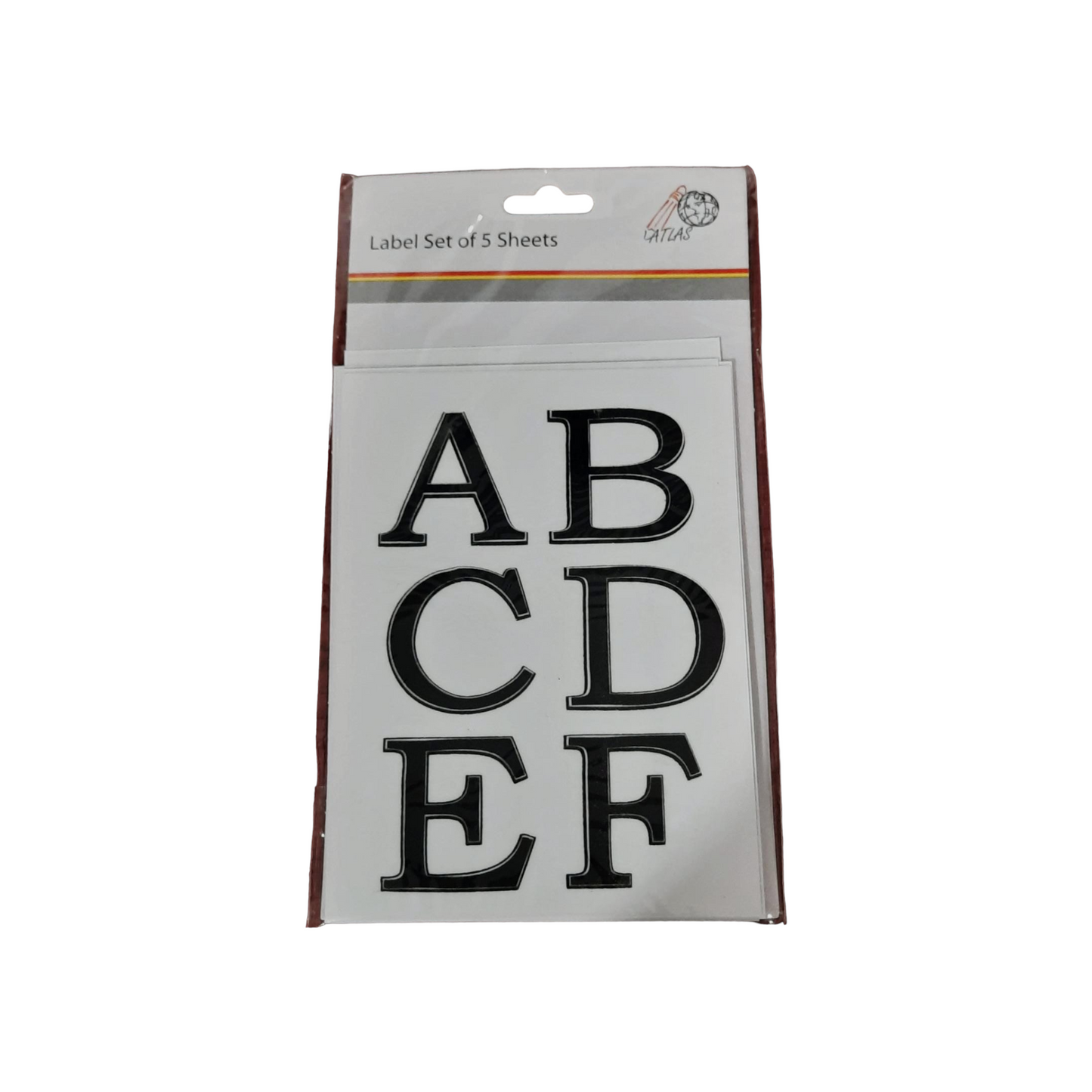 English Large Letters Stickers White || ستيكرز احرف انجليزية كبيرة ابيض⁩⁩