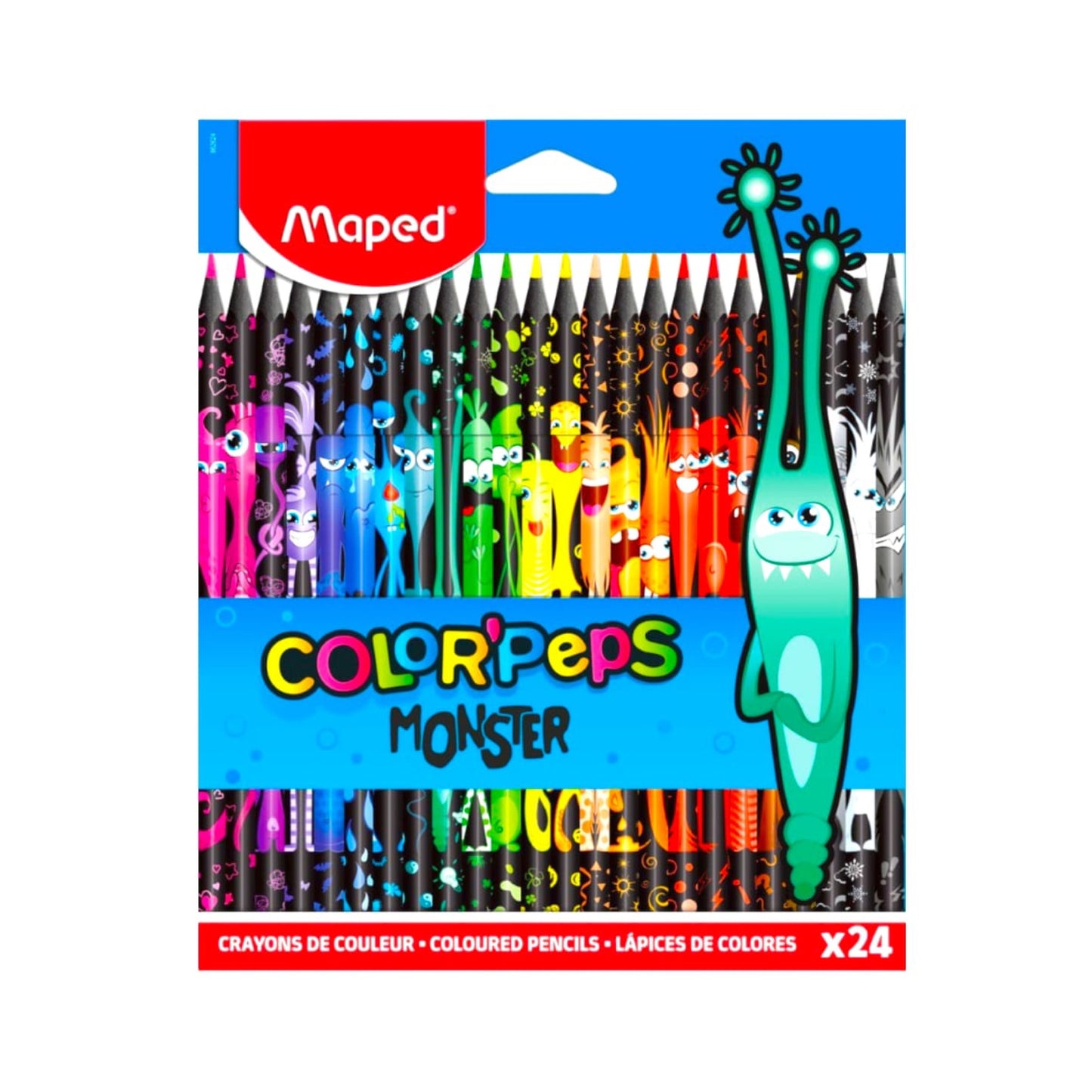 Maped Color Peps 24 Colored Pencils || الوان خشبية مابد ٢٤ لون