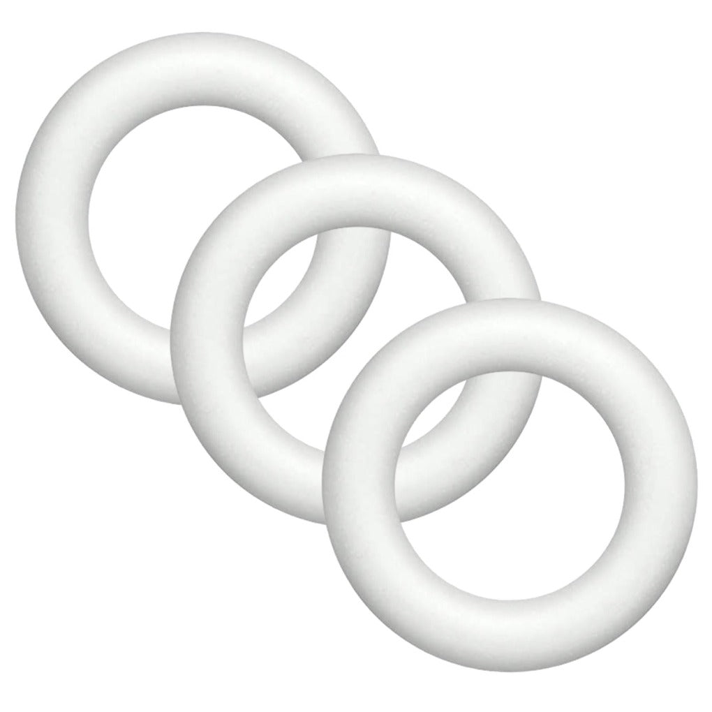 A&T Foam Rings 3 Pack || مجموعة ٣  حلقات فلين⁩ قطر ١٠ سم