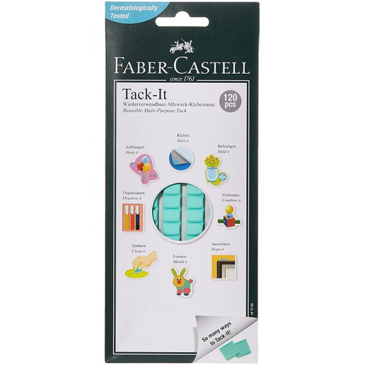 Blue Tack Faber Castell 120 Pcs || بلو تاك فيبر كاستل ١٢٠ قطعة