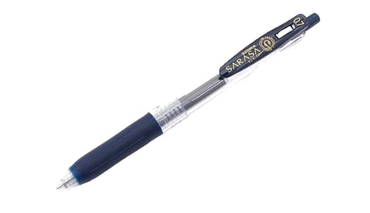 Zebra Sarasa Clip Black Pen 0.7 || قلم زيبرا اسود ٠.٧ مم