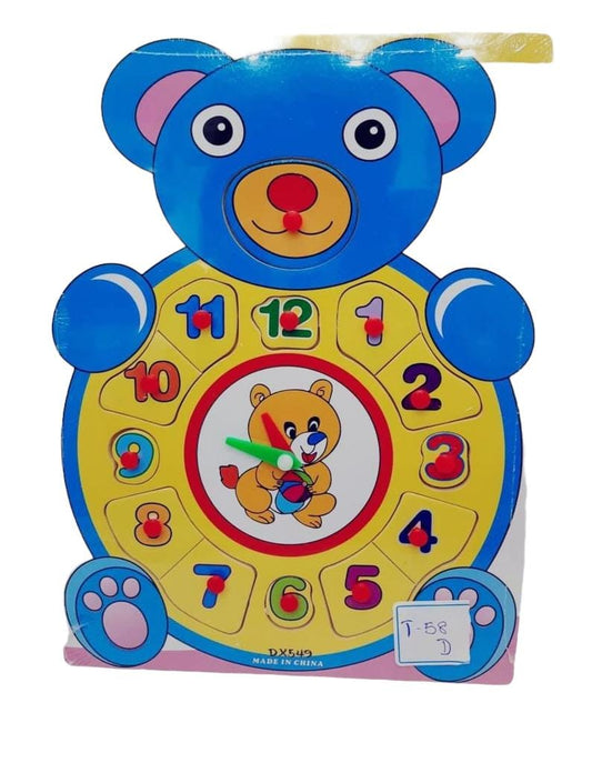 Puzzles Clock Teddy || بازل ساعة دبدوب