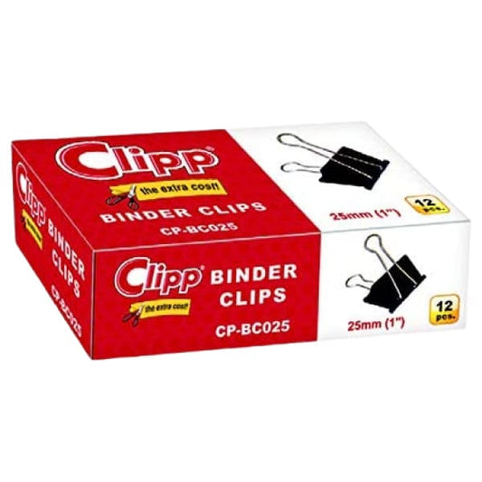 Clipp Binder Clips 25 mm