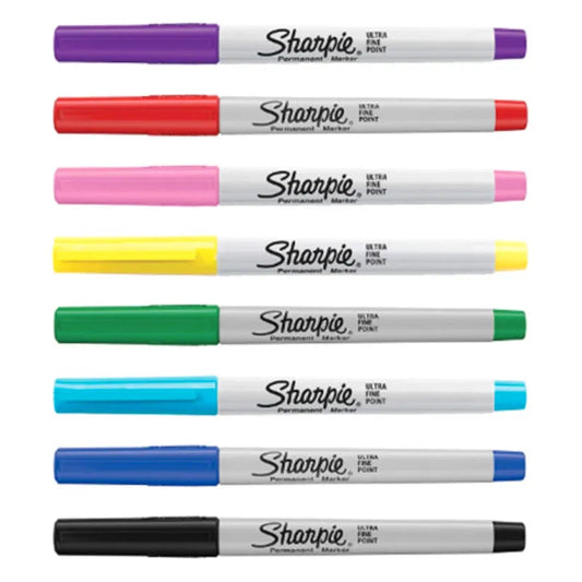 Sharpie Fish Special Edition Permanent Marker Set Assorted, 28 Pieces || مجموعة اقلام شاربي 28 لون