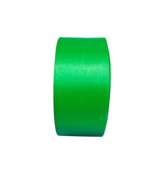 ‏Satin Ribbon 4 Cm Green || ريبون ساتان ٤ سم لون اخضر