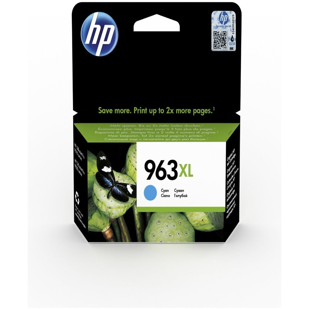 HP Printer Ink 963 XL Cyan || حبر طابعة ازرق ٩٦٣ اكس ال⁩⁩⁩