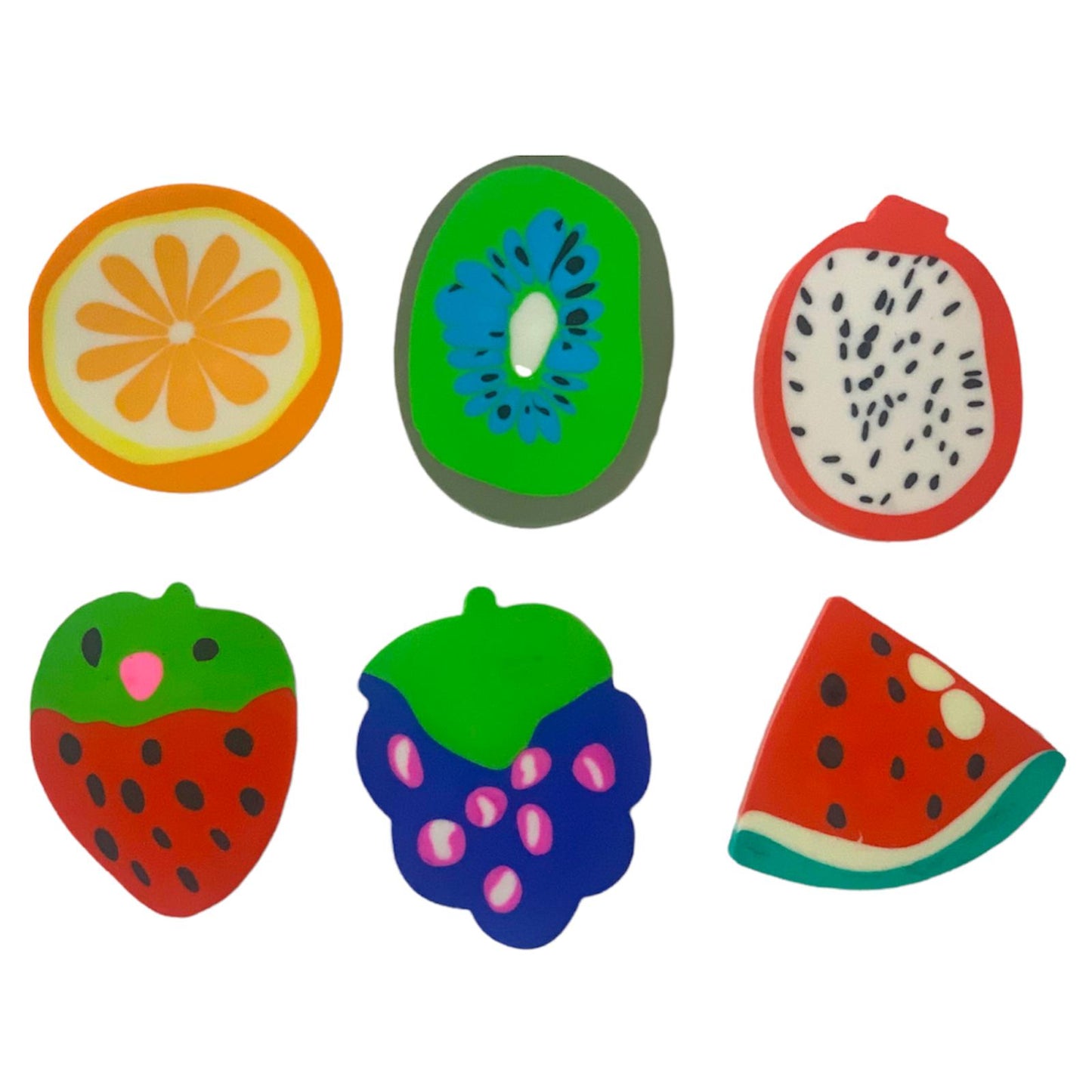 Fruit Set Erasers || مساحات مجموعة فواكه