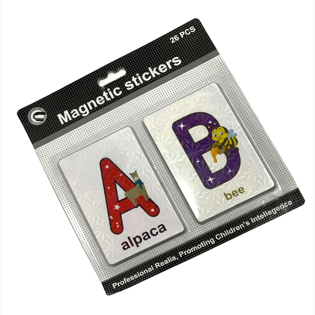 English Letters Magnetic Cards || بطاقات سبوره احرف انجليزي مغناطيس للصبورة⁩
