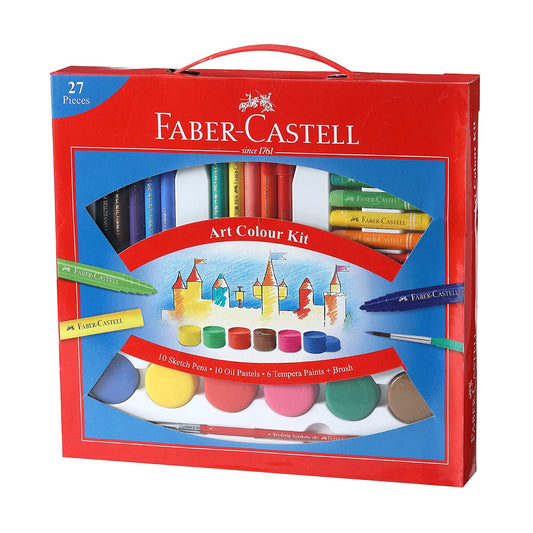 Faber Castell Art Color Kit 27 pieces || مجموعه التلوين فيبر كستل 27 قطعه