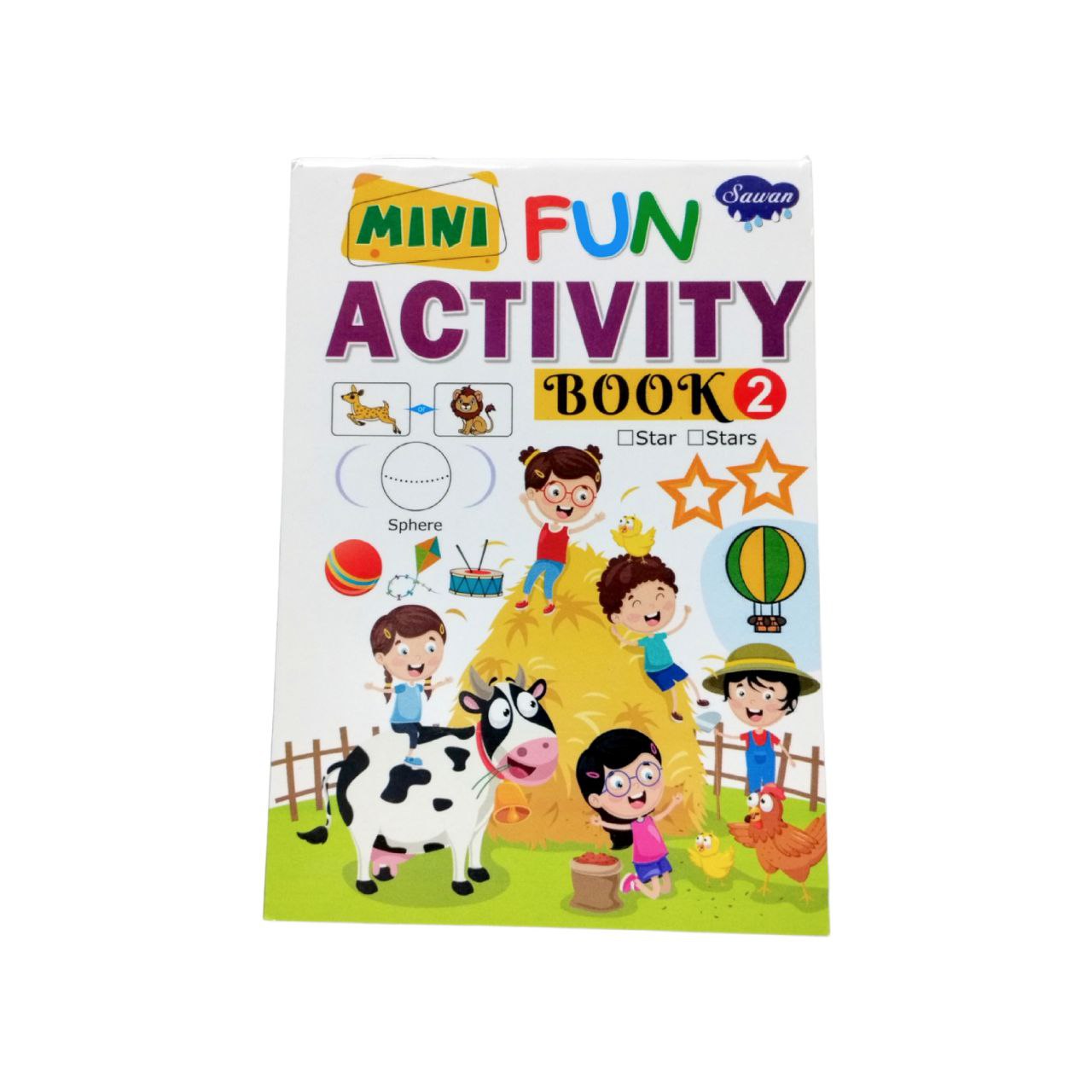 Mini Fun Activity Book 2 || دفتر نشاطات اطفال انجليزي ٢