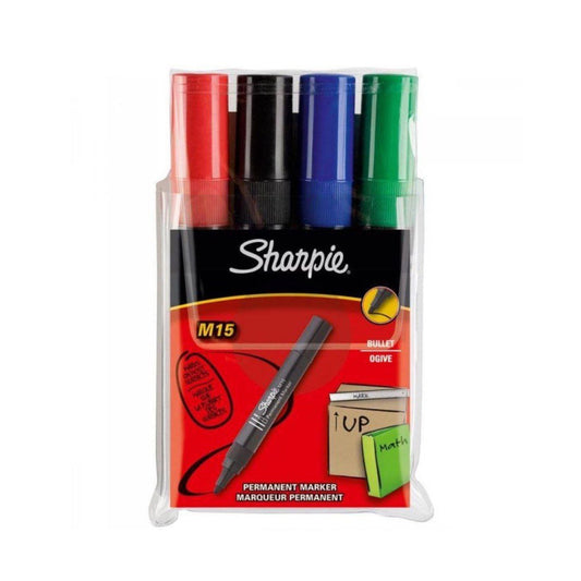 Sharpie Permanent Marker Set 4 Colors || اقلام ثابتة شاربي ٤ لون