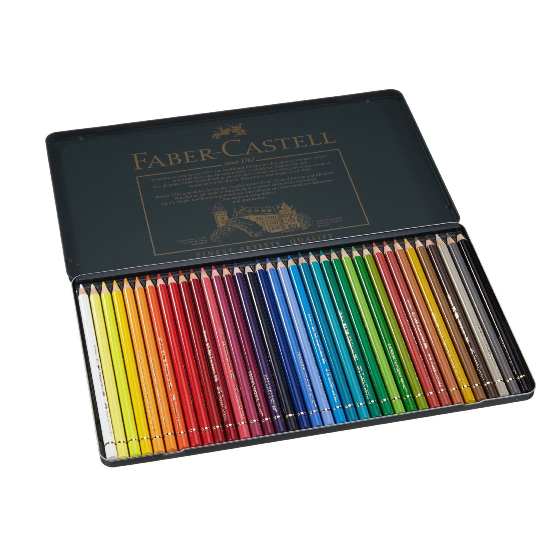 Faber Castell Polychromos Colour Pencils 36 Colors || الوان خشبيه فيبر كاستل بوليكروموس 36 لون