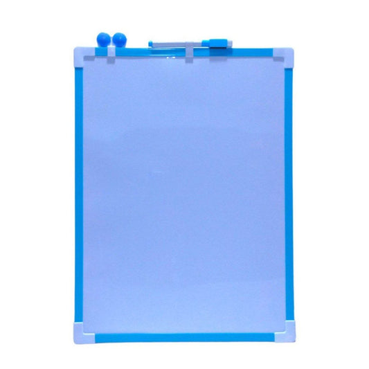White board A3 Size Blue Frame || A3 صبورة وايت بورد اطار لون أزرق حجم