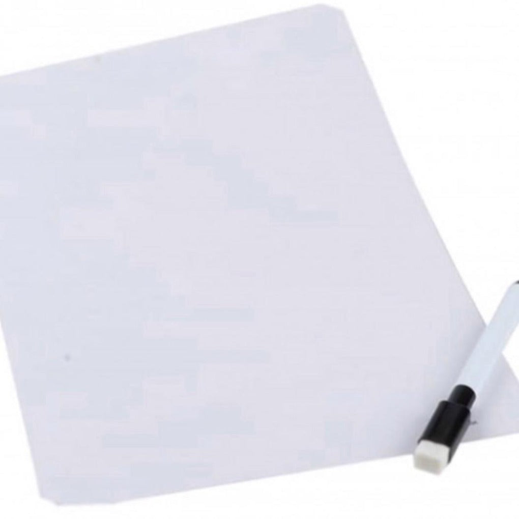 Sticky Whiteboard Plain White  سبورة لاصقة لون ابيض سادة