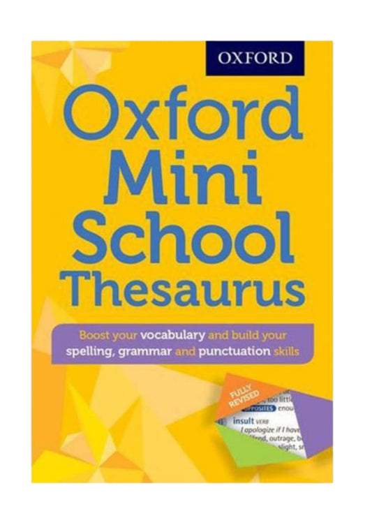 Oxford Mini School Thesaurus 