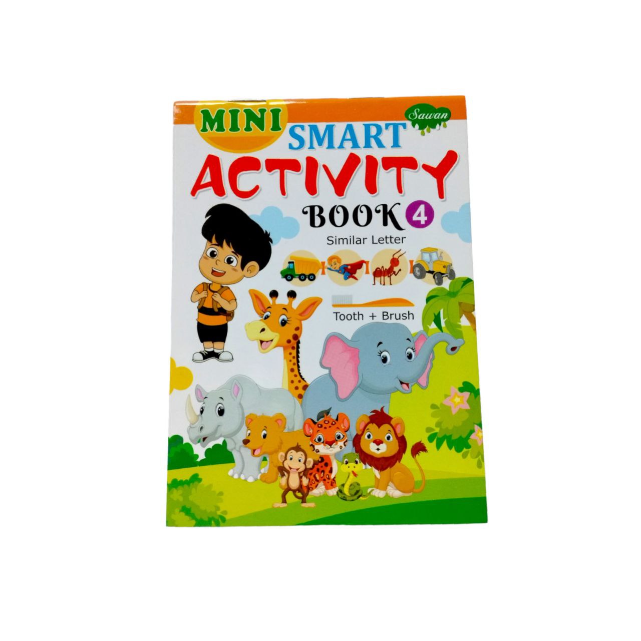 Mini Smart Activity Book 4 || دفتر نشاطات اطفال انجليزي ٤