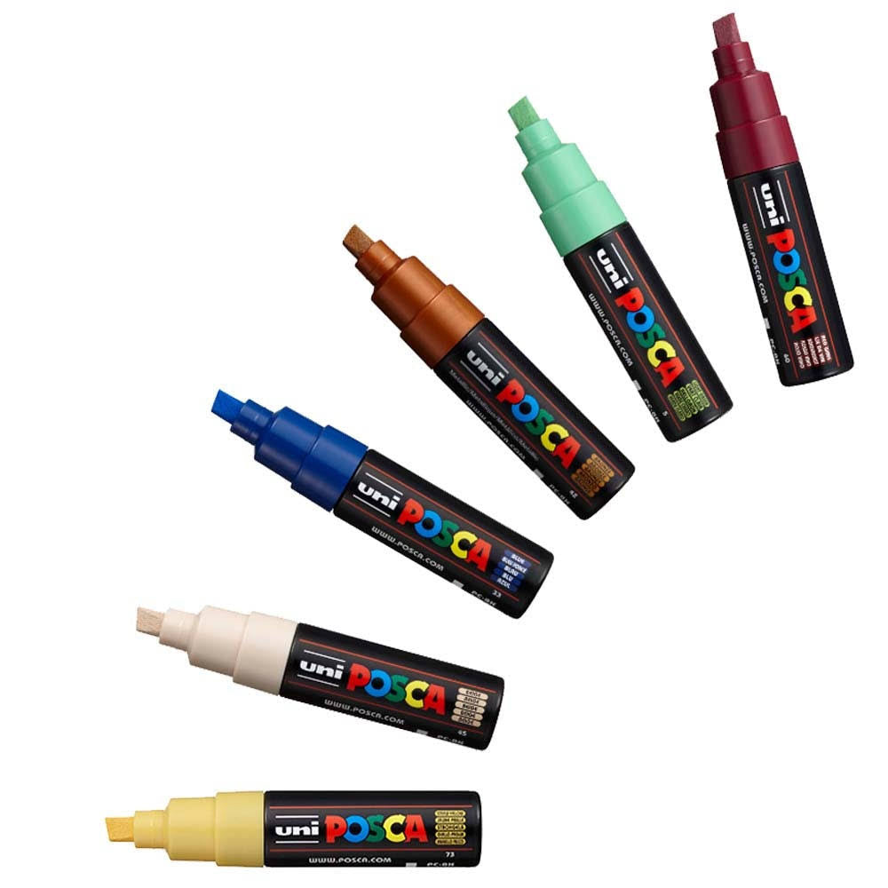Posca Marker PC-8K Set of 8 Colors