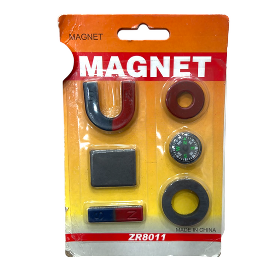 ‏Magnet Set 6 Pcs || مجموعة مغناطيس ٦ قطعة⁩
