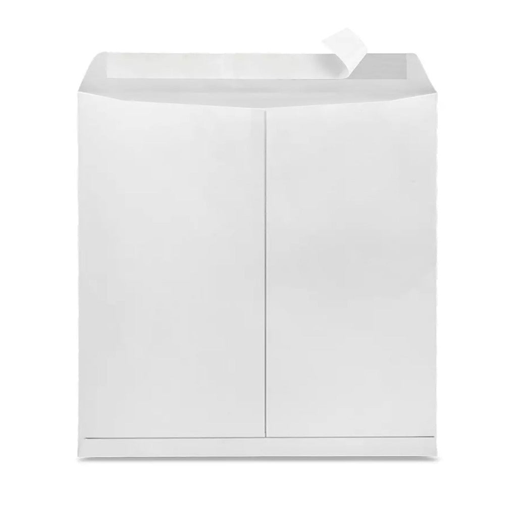 Bi Trust Plain White Envelopes 12*10” 50 pc Pack || اظرف سادة لون ابيض مقاس ١٢*١٠ انش باكيت ٥٠ حبة⁩