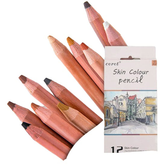 Corot Skin Colour Pencil || الوان خشبيه الوان البشرة 12 لون