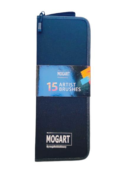 Mogart Professional Brush Set of 15 || مجموعة فرش رسم 15 حبة موق ارت⁩⁩⁩
