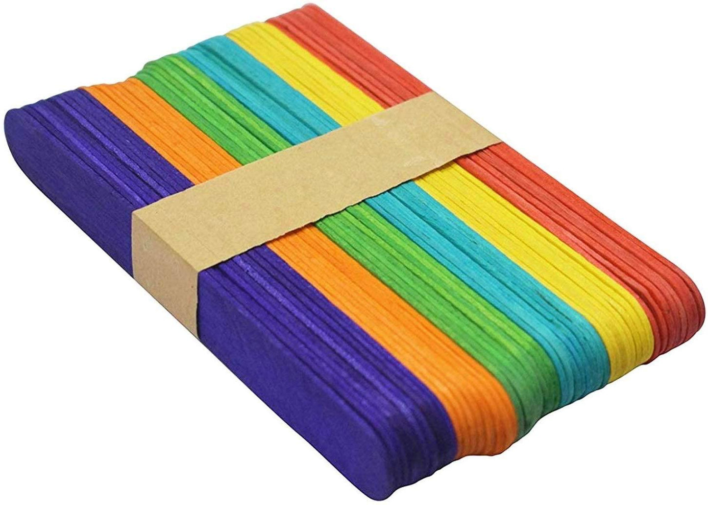 Colored Popsicle Sticks || اعواد خشب ملونة