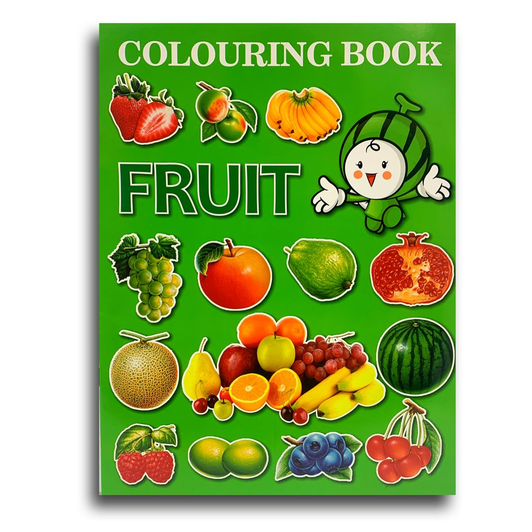 A&T Fruit Coloring Kids || تلوين للاطفال فواكه