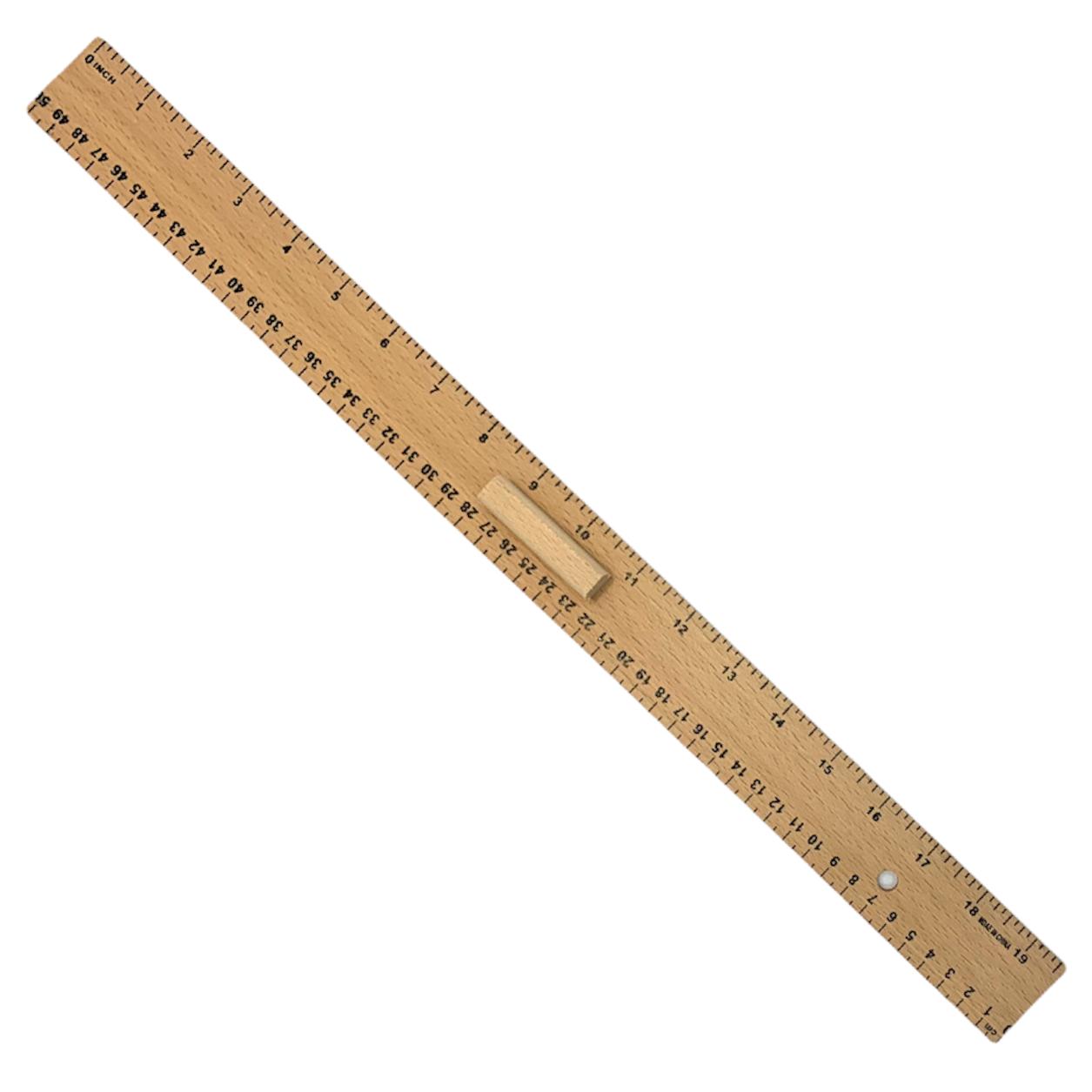 Wood Ruler 50 Cm || مسطرة خشب 50 سم