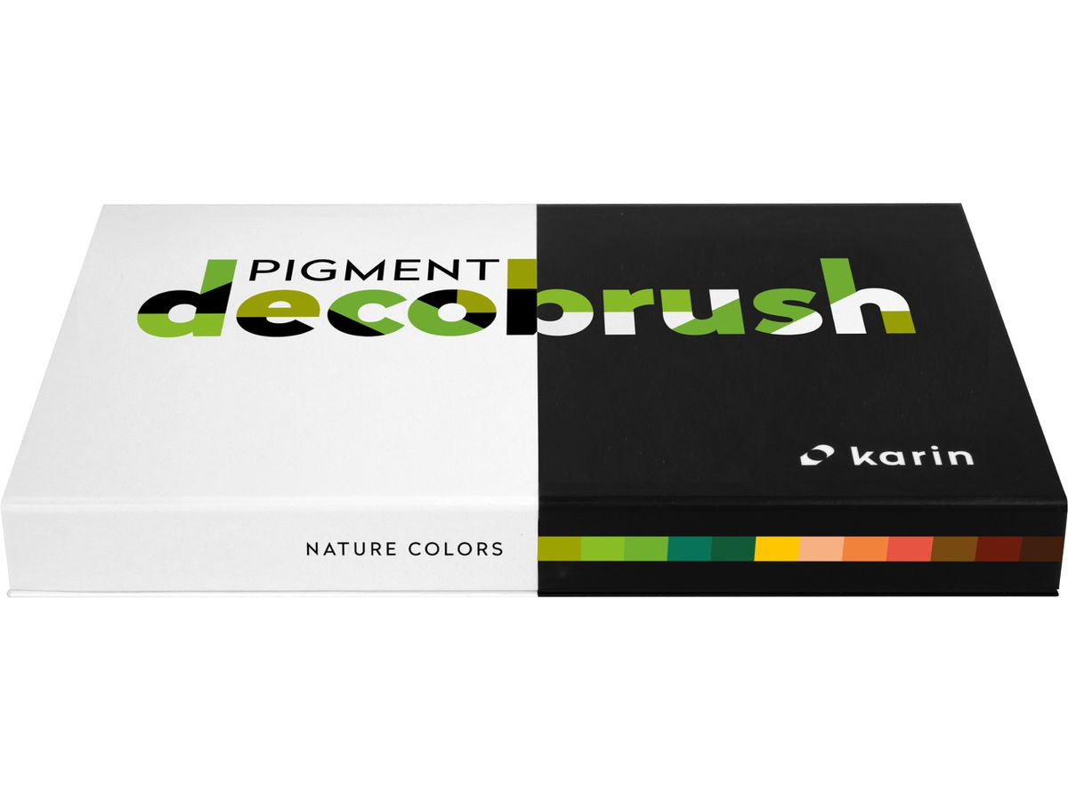 KARIN Pigment Deco Brush Nature Colors