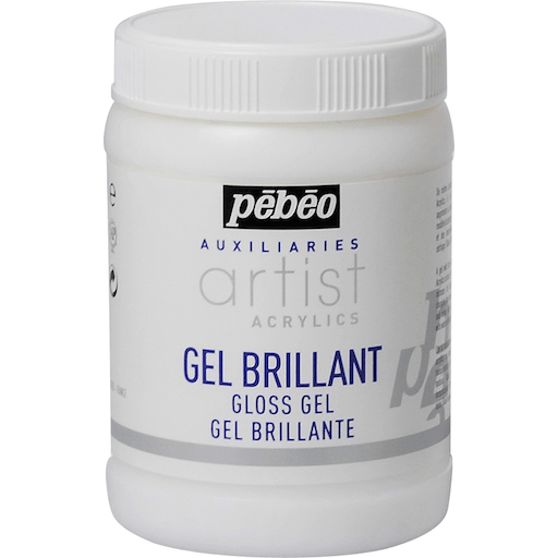 Pebeo Gloss Brilliant Gel 250 ml || بيبيو وسيط جل لامع حجم 250 مل
