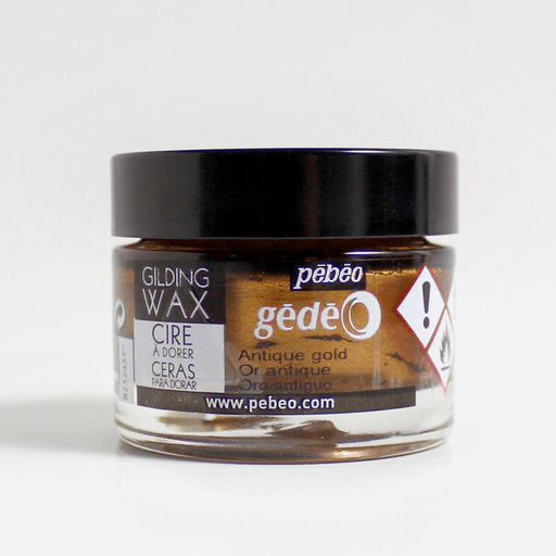 Pebeo Gedeo Gliding Wax 30 ml Antique Gold || معجون شمع ذهبي انتيك بيبيو 30 مل