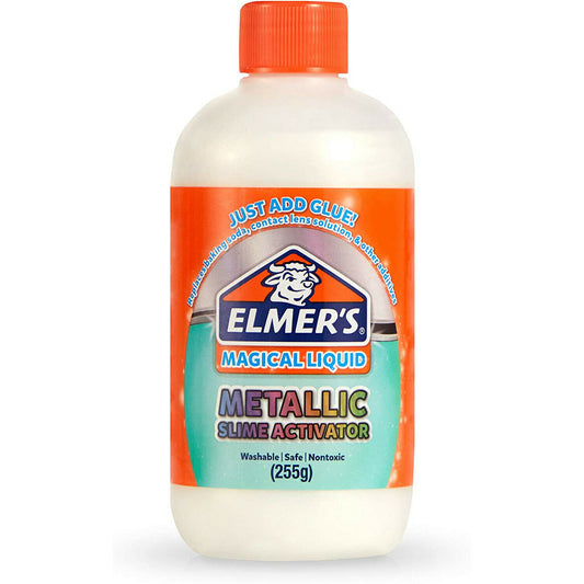 Elmer’s Metallic Slime Activator || السائل السحري المحفز لعمل السلايم الميتاليك