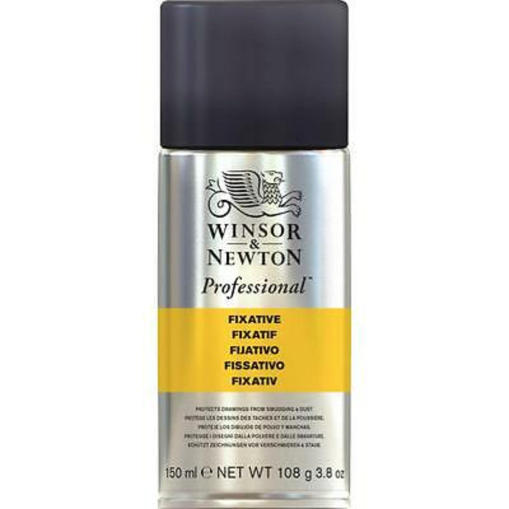 winsor and newton fixative spray
