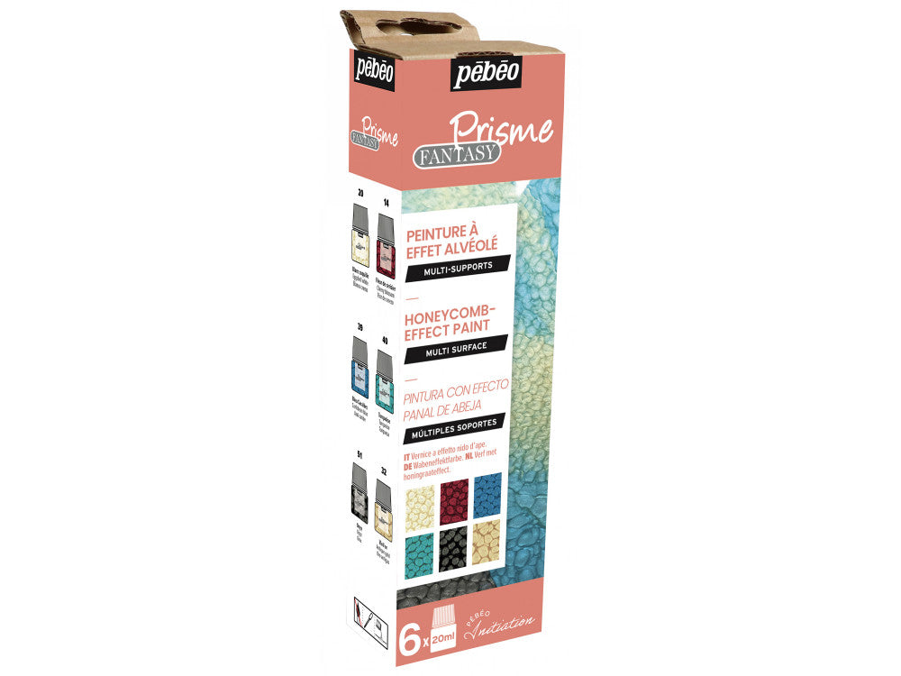 Pebeo Prism Fantasy 6 Color Set 20 ml || مجموعه الوان بيبيو بريزم فانتاسي 6 لون حجم 20 مل