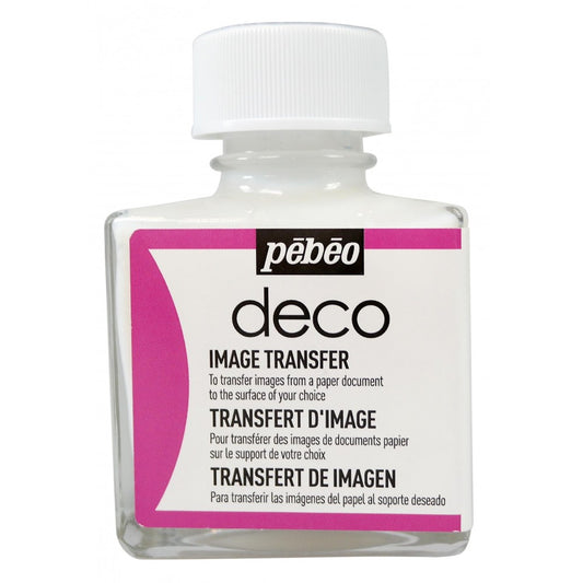 Pebeo Deco Image Transfer || صمغ بيبيو سائل ترانسفير لنقل الصور لاسطح